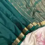 Chinmayi (Mysore crepe silk) - Bottle green