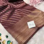 Kanchana (Soft semi silk) - Brown