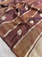 Yamini (Viscose silk) - Brown - Image 3