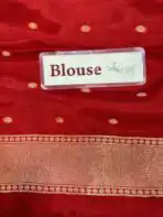 Shivanya (Mushru Kattan silk) - Magenta - Image 6