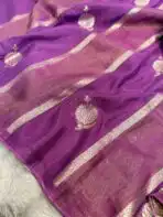 Yamini (Viscose silk) - Violet - Image 4