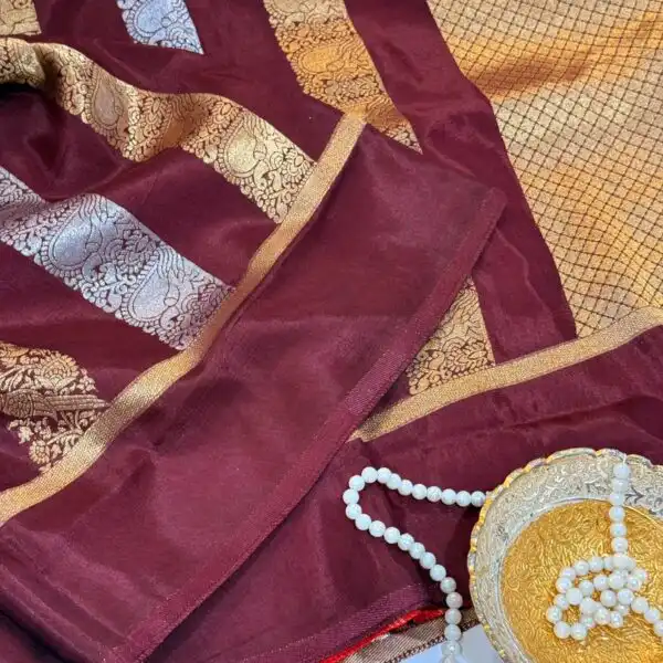 Shivanya (Mushru Kattan silk) - Magenta