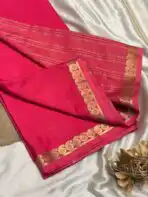 Chinmayi (Mysore crepe silk) - Dusty pink - Image 2