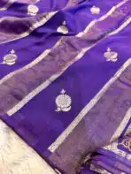 Yamini (Viscose silk) - Purple - Image 4