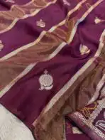 Yamini (Viscose silk) - Magenta - Image 3