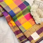 Paalum Pazhamum (Semi silk) - Purple