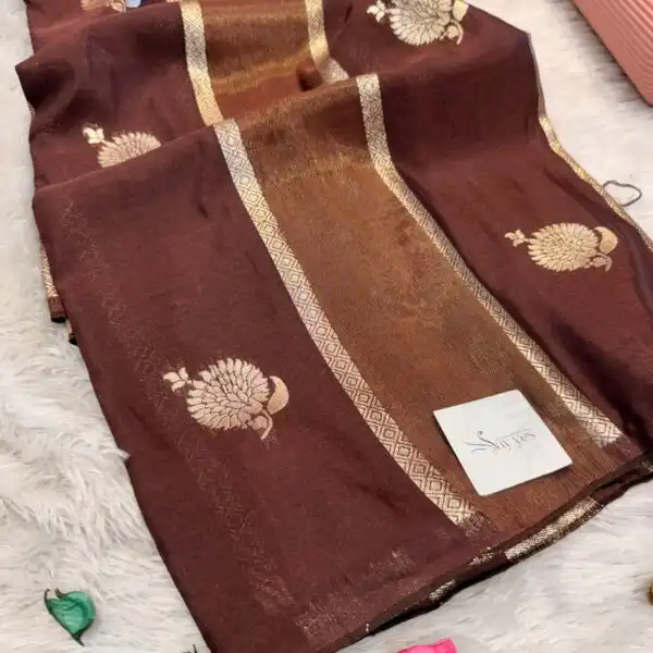 Yamini (Viscose silk) - Brown