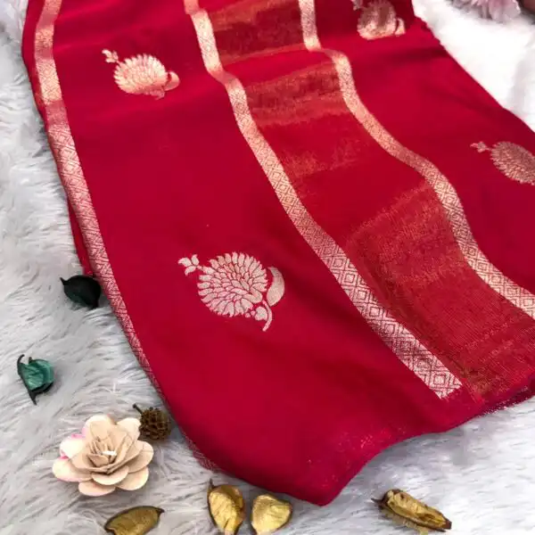 Yamini (Viscose silk) - Rani Pink