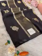 Yamini (Viscose silk) - Black