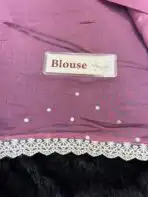 Anvika ( Chanderi cotton) - Amethyst - Image 5