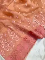 Jenifer (Glass Organza) - Peach