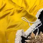 Anvika ( Chanderi cotton) - Mustard