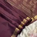 Chinmayi (Mysore crepe silk) - Dark maroon