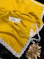 Anvika ( Chanderi cotton) - Mustard - Image 4