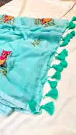 Roselle (Mul cotton) - Sea blue - Image 4