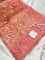 Jenifer (Glass Organza) - Peach - Image 2