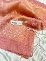 Jenifer (Glass Organza) - Peach - Image 4