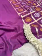 Yamini (Viscose silk) - Fuschia violet - Image 2