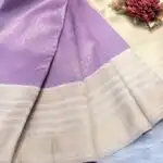 Aaranya (Semi silk) - Lilac