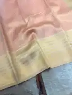 Aaranya (Semi silk) - Baby pink - Image 4