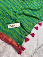 Kanchi style (Mul cotton) In Maroon - Image 4