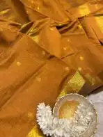 Maheshwari (Silk cotton) - Golden mustard - Image 2