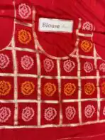Yamini (Viscose silk) - Red orange - Image 5