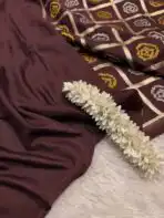 Yamini (Viscose silk) - Coffee brown - Image 3