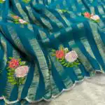 The roses (Art-silk) - Rama blue