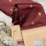 Kanmani (Semi Kanchi silk) - Kaapi brown