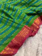 Kanchi style (Mul cotton) In Maroon