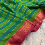Kanchi style (Mul cotton) In Maroon