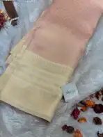 Aaranya (Semi silk) - Baby pink - Image 2