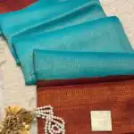 Priyanjali (Banarasi soft silk) Rama blue