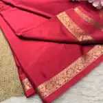 Chinmayi (Mysore crepe silk) - Burgundy
