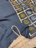 Yamini (Viscose silk) - Ice blue grey - Image 2