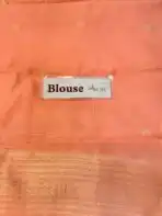Oviya (Semi silk) - Tangerine - Image 4