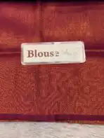 Priyanjali (Banarasi soft silk) Rama blue - Image 5