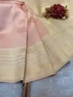Aaranya (Semi silk) - Baby pink