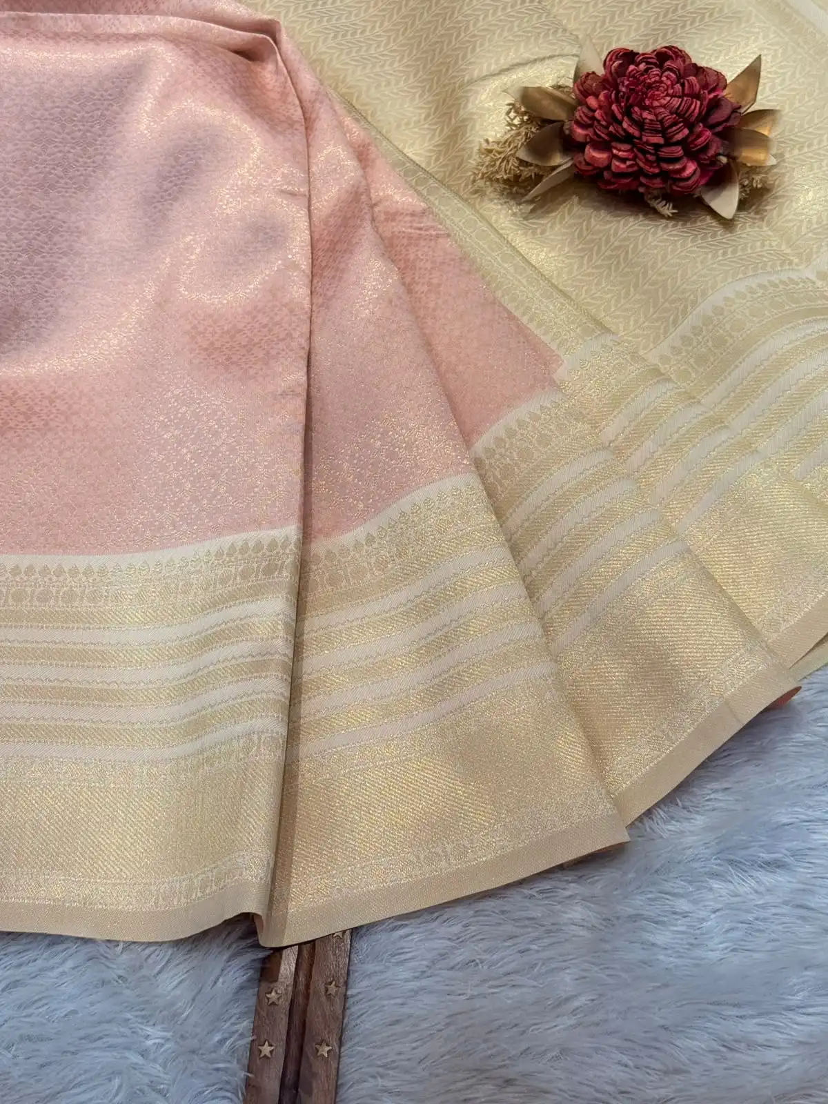 5e85e49e-a1aa-43ae-a3a8-7f7951e0c36b Aaranya (Semi silk) - Baby pink - Image 1