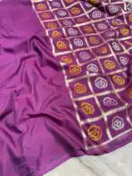 Yamini (Viscose silk) - Fuschia violet - Image 3