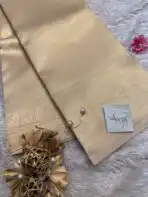 Oviya (Semi silk) - Ivory