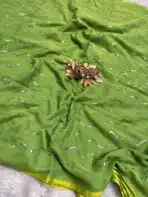 Roselle (Mul cotton) - Parrot green - Image 2