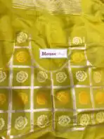 Yamini (Viscose silk) - Lemon yellow - Image 5