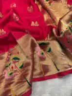 Hamsa (Viscose Crepe RTW) - Hot pink - Image 3