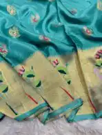Hamsa (Viscose Crepe RTW) - Turquoise - Image 2