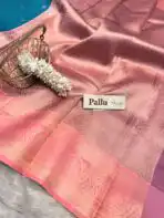 Kanmani (Semi Kanchi silk) - Parrot green - Image 5