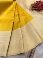 Aaranya (Semi silk) - Yellow