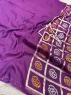 Yamini (Viscose silk) - Royal purple - Image 3