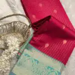Kanmani (Semi Kanchi silk) - Raspberry pink